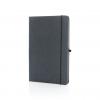 GRS Recycled leather hardcover notebook A5