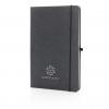 GRS Recycled leather hardcover notebook A5