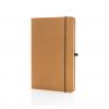 GRS Recycled leather hardcover notebook A5