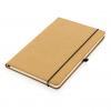 GRS Recycled leather hardcover notebook A5