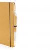 GRS Recycled leather hardcover notebook A5