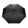 20.5" Impact AWARE™ RPET 190T Pongee bamboo mini umbrella