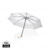 20.5" Impact AWARE™ RPET 190T Pongee bamboo mini umbrella
