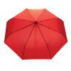 21" Impact AWARE™ RPET 190T bamboo auto open/close umbrella