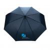 21" Impact AWARE™ RPET 190T bamboo auto open/close umbrella