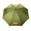 27" Impact AWARE™ RPET 190T auto open bamboo umbrella