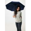 Yara 21" AWARE™ RPET solid colour umbrella with carabiner
