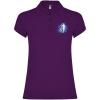 Star short sleeve women's polo