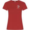 Golden short sleeve women's t-shirt