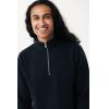 IQONIQ Elgon recycled cotton quarter zip sweater