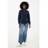 IQONIQ Elgon recycled cotton quarter zip sweater