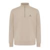 IQONIQ Elgon recycled cotton quarter zip sweater