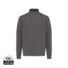 IQONIQ Elgon recycled cotton quarter zip sweater