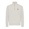 IQONIQ Elgon recycled cotton quarter zip sweater