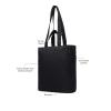 VINGA Hilo AWARE™ recycled canvas zip tote