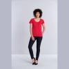 SOFTSTYLE® LADIES' DEEP SCOOP T-SHIRT