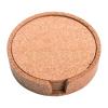 MARIOKA Set of 4 cork coasters