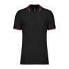 Men'S 2 Striped Short Sleeved Poloshirt