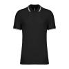 Men'S 2 Striped Short Sleeved Poloshirt
