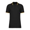 Men'S 2 Striped Short Sleeved Poloshirt