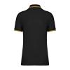 Men'S 2 Striped Short Sleeved Poloshirt