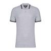 Men'S 2 Striped Short Sleeved Poloshirt