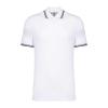 Men'S 2 Striped Short Sleeved Poloshirt