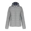 LADIES' LIGHTWEIGHT HOODED PADDED JACKET
