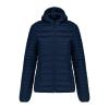 LADIES' LIGHTWEIGHT HOODED PADDED JACKET