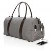 Weekend bag with USB A output