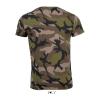 SOL'S CAMO MEN - ROUND COLLAR T-SHIRT