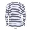 SOL'S MARINE MEN - LONG SLEEVE STRIPED T-SHIRT