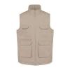 UNISEX PADDED MULTI-POCKET POLYCOTTON VEST