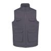 UNISEX PADDED MULTI-POCKET POLYCOTTON VEST