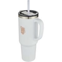 Sydney 1200 ml double wall RCS certified copper vacuum insulated tumbler with straw