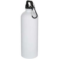 Oregon 750 ml matte RCS recycled single wall stainless steel water bottle with carabiner