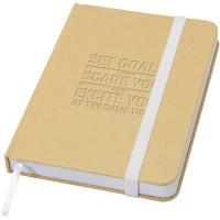 Reed A6 recycled hard cover notebook with plain pages