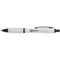 Nash recycled plastic ballpoint pen with black trims (black ink)