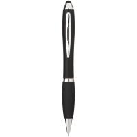 Nash coloured stylus ballpoint pen with black grip (black ink)