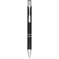 Moneta anodized aluminium click ballpoint pen (blue ink)