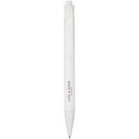 Terra corn plastic ballpoint pen (blue ink)