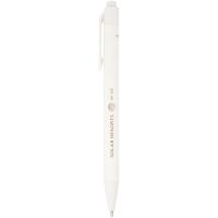 Chartik monochromatic recycled paper ballpoint pen with matte finish (black ink)