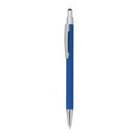 Metal ballpen with rubber finish
