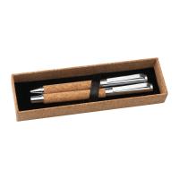 Cork writing set