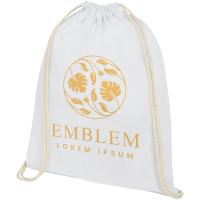 Oregon 140 g/m² cotton drawstring bag 5L