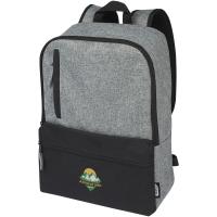 Reclaim 15\" GRS recycled two-tone laptop backpack 14L