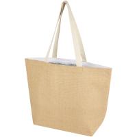 Juta 300 g/m² jute cooler tote bag 12L