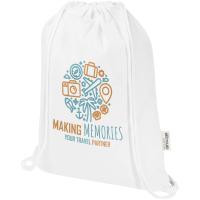 Peru Blend 180 g/m² GRS recycled drawstring bag 5L