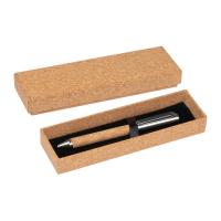 Twist-ballpen metal and cork