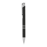Pen with rubberised surface